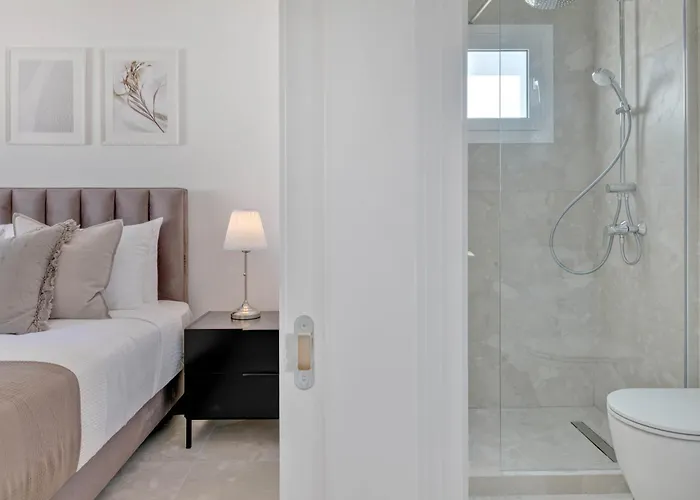 아파트 Phaedrus Living: Seaview Luxury Flat Limnaria 150